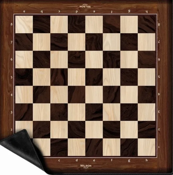 Tapis Echecs Néoprène 50 cm