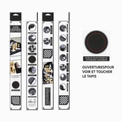 Tapis Echecs Néoprène 45 cm
