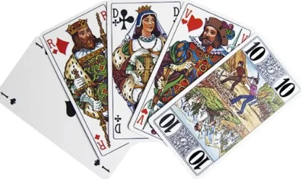 Tarot 78 cartes - Bleu