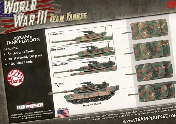 Team Yankee - Abrams Tank Platoon