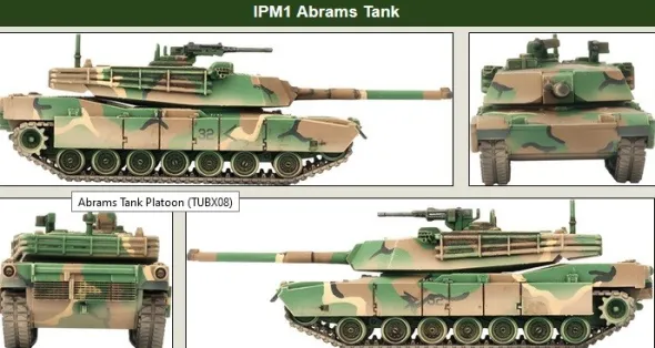 Team Yankee - Abrams Tank Platoon