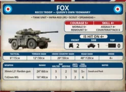Team Yankee - Fox Recce Troop