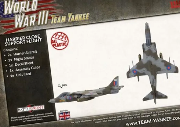 Team Yankee - Harrier Close Support Flight