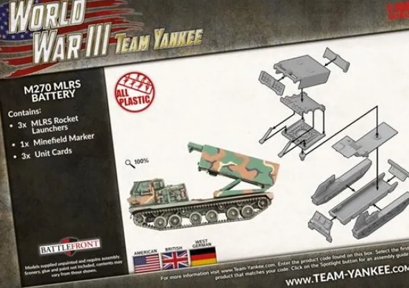 Team Yankee - M270 MLRS Battery