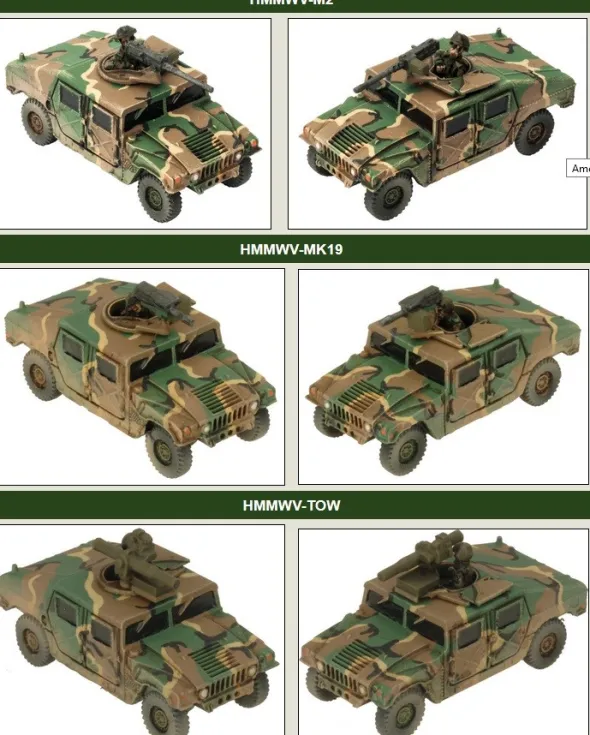 Team Yankee - WWIII American Starter Force