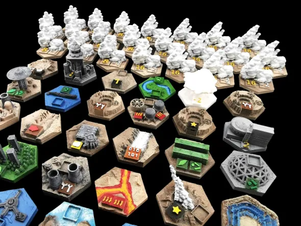 Terraforming Mars -ARES 3D Set