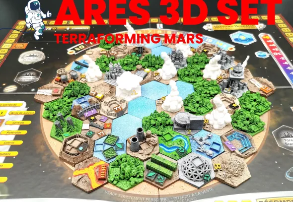 Terraforming Mars -ARES 3D Set