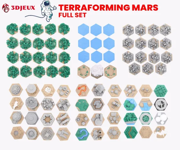 Terraforming Mars - 3D Set