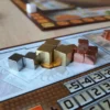 Terraforming Mars - Ensemble de cubes en métal compatibles de couleur cuivre, argent et or
