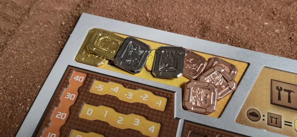 Terraforming Mars - Set de pièces en métal