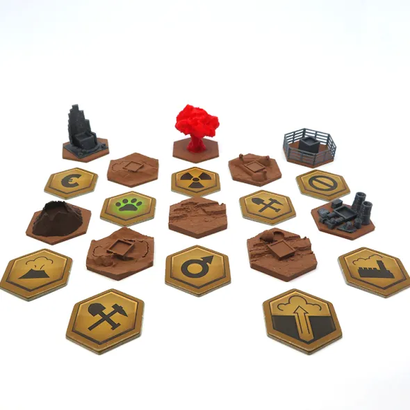 Terraforming Mars - Set de Tuiles Spéciales Compatible