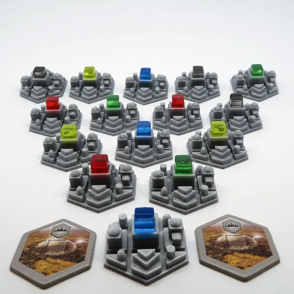 Terraforming Mars - Set d'Upgrades Compatible