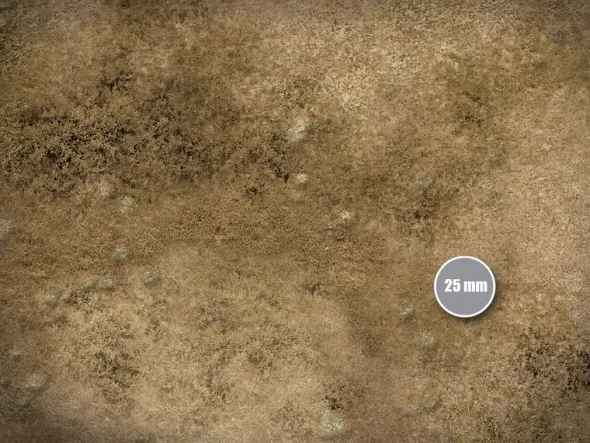 Terrain Mat Mousepad - Arid Plains - 120x120