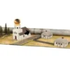 Terrain Mat Mousepad - Brown / City - 180x120