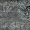 Terrain Mat Mousepad - City Ruins - 90x90