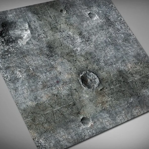 Terrain Mat Mousepad - City Ruins - 90x90