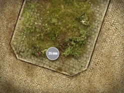 Terrain Mat Mousepad - Cobblestone Steets V2 - 120x180
