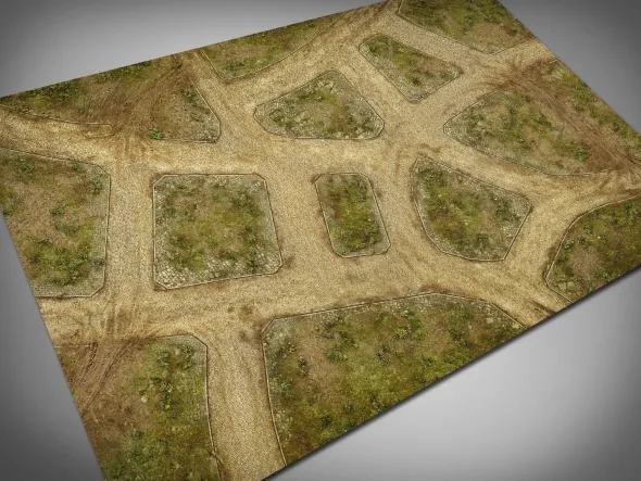 Terrain Mat Mousepad - Cobblestone Steets V2 - 120x180