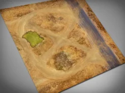 Terrain Mat Mousepad - Gaslands - 120x120