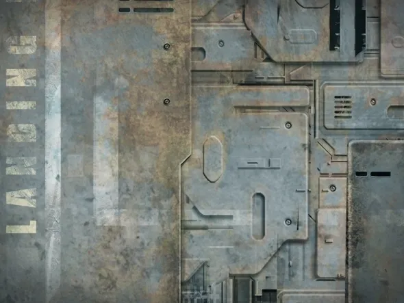 Terrain Mat Mousepad - Space Hulk - 120x120