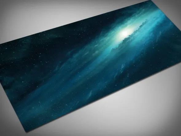 Terrain Mat Mousepad - supernova - 90x180