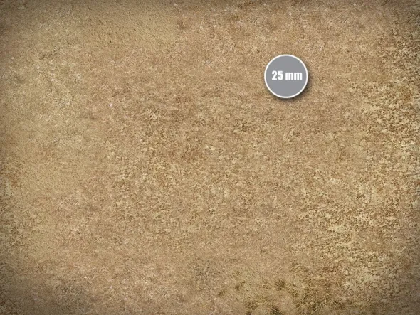 Terrain Mat PVC - Arid Plains - 90x90