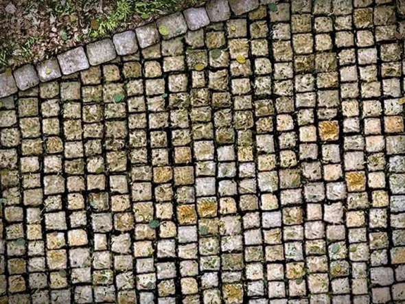 Terrain Mat PVC - Cobblestone Streets - 120x180