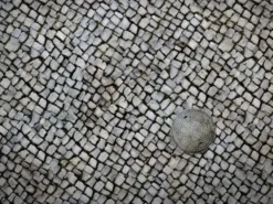 Terrain Mat PVC - Cobblestone - 90x90