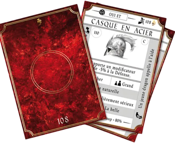 Terres Dragons - Deck de 110 cartes