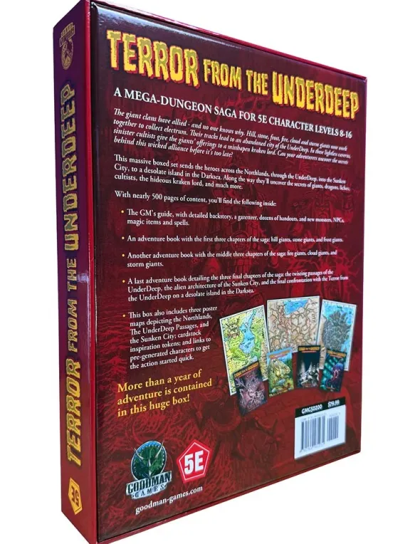 Terror From the Underdeep - Boxed Set