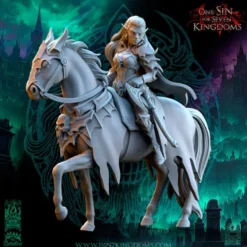 The Beholder Miniatures - Legion des Morts - Serella à Cheval