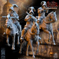 The Beholder Miniatures - Nerverdusk - Mousquetaires Montés