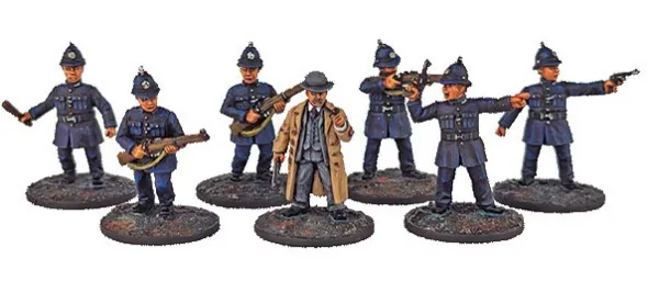 The Chicago Way - Tow Player Starter Set - Flat Caps & Truncheons