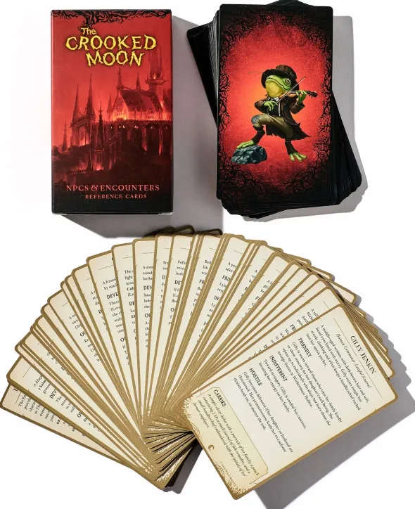 The Crooked Moon - NPCs & Encounters Reference Deck