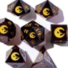 The Crooked Moon - Sharp Resin Dice Set