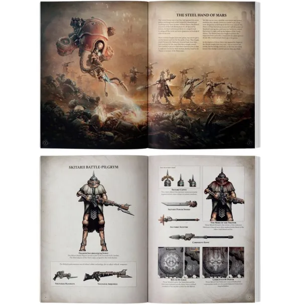 The Horus Heresy - Journal Tactica: Skitarii – The Steel Hand of Mars (Anglais)