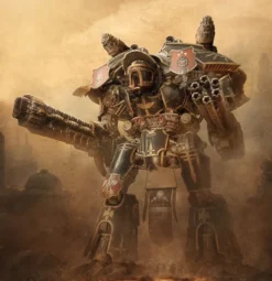 The Horus Heresy : Legions Imperialis - Warlord Titan with Volkite Destructor and Macro-Gatling Blaster