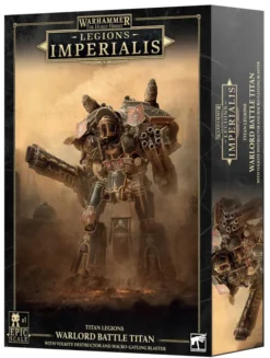The Horus Heresy : Legions Imperialis - Warlord Titan with Volkite Destructor and Macro-Gatling Blaster