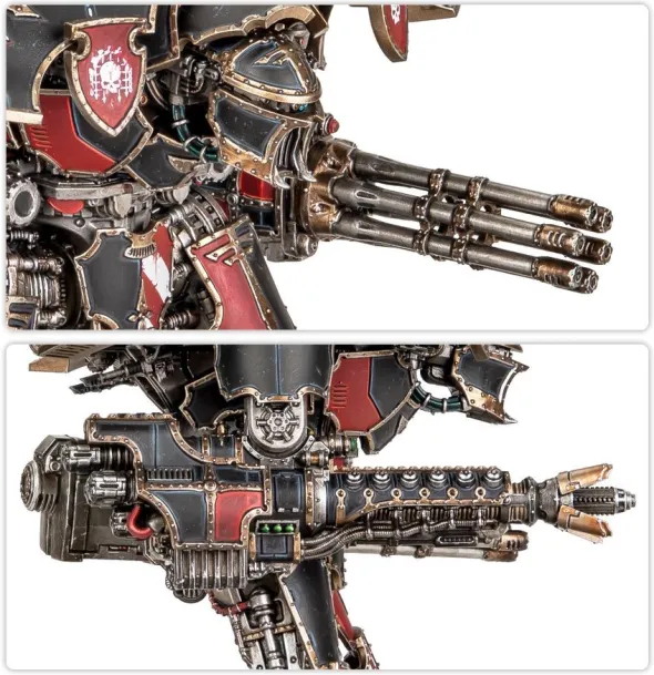 The Horus Heresy : Legions Imperialis - Warlord Titan with Volkite Destructor and Macro-Gatling Blaster