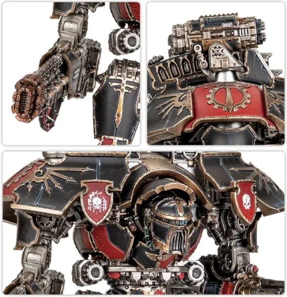 The Horus Heresy : Legions Imperialis - Warlord Titan with Volkite Destructor and Macro-Gatling Blaster