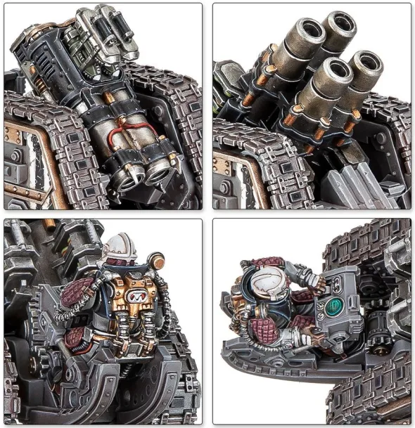 The Horus Heresy - Solar Auxilia - Batterie de Rapier d’Appui Feu