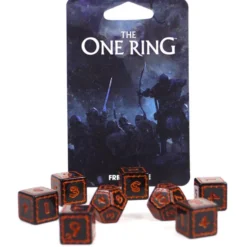 The One Ring - Black Dice Set