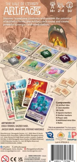 The Vale of Eternity - Artifacts Expansion