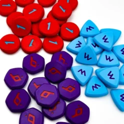 The Vale of Eternity - Ensemble de pierres runiques 3D Deluxe (42 pièces)