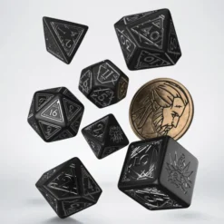 The Witcher Dice Set - Geralt - Silver Sword