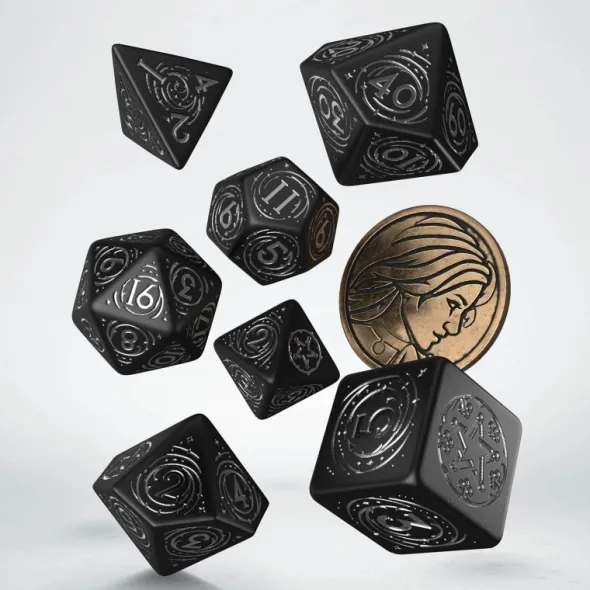The Witcher Dice Set - Yennefer - The Obsidian Star