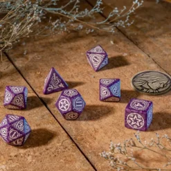 The Witcher Dice Set - Yennefer - Lilac and Gooseberries