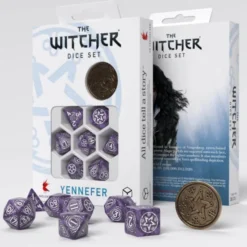 The Witcher Dice Set - Yennefer - Lilac and Gooseberries