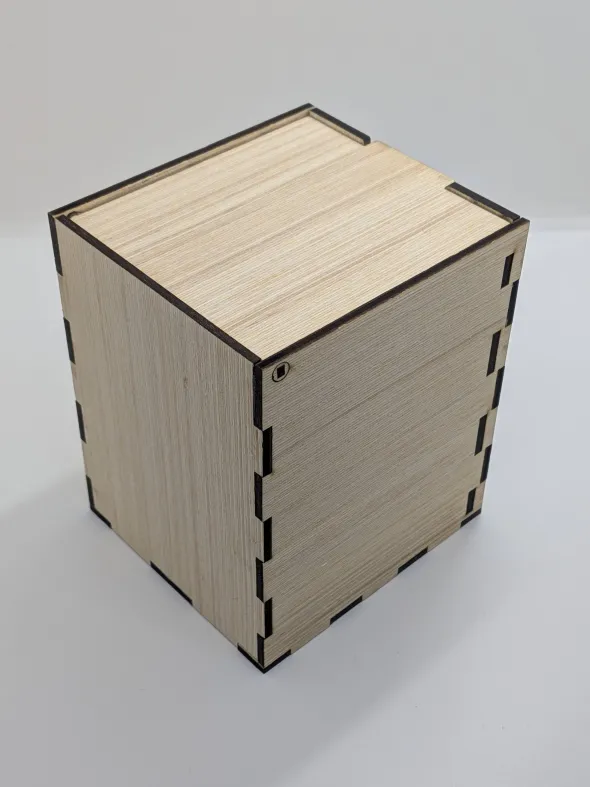 Toploader Box 30+ en bois
