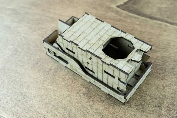 Tour à Dés Dicetroyers - Moyen-Âge